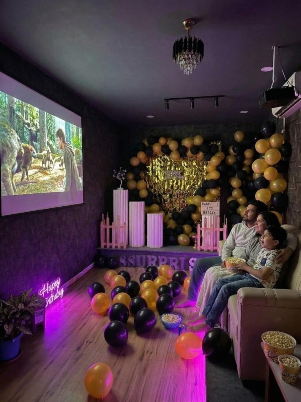 Movie Screening Lounge